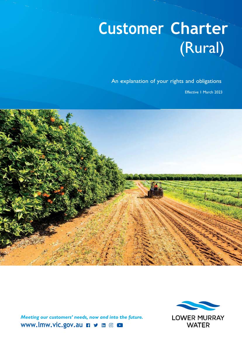 Customer Charter – Rural