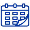 Irrigation season dates icon