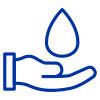 Saving water icon